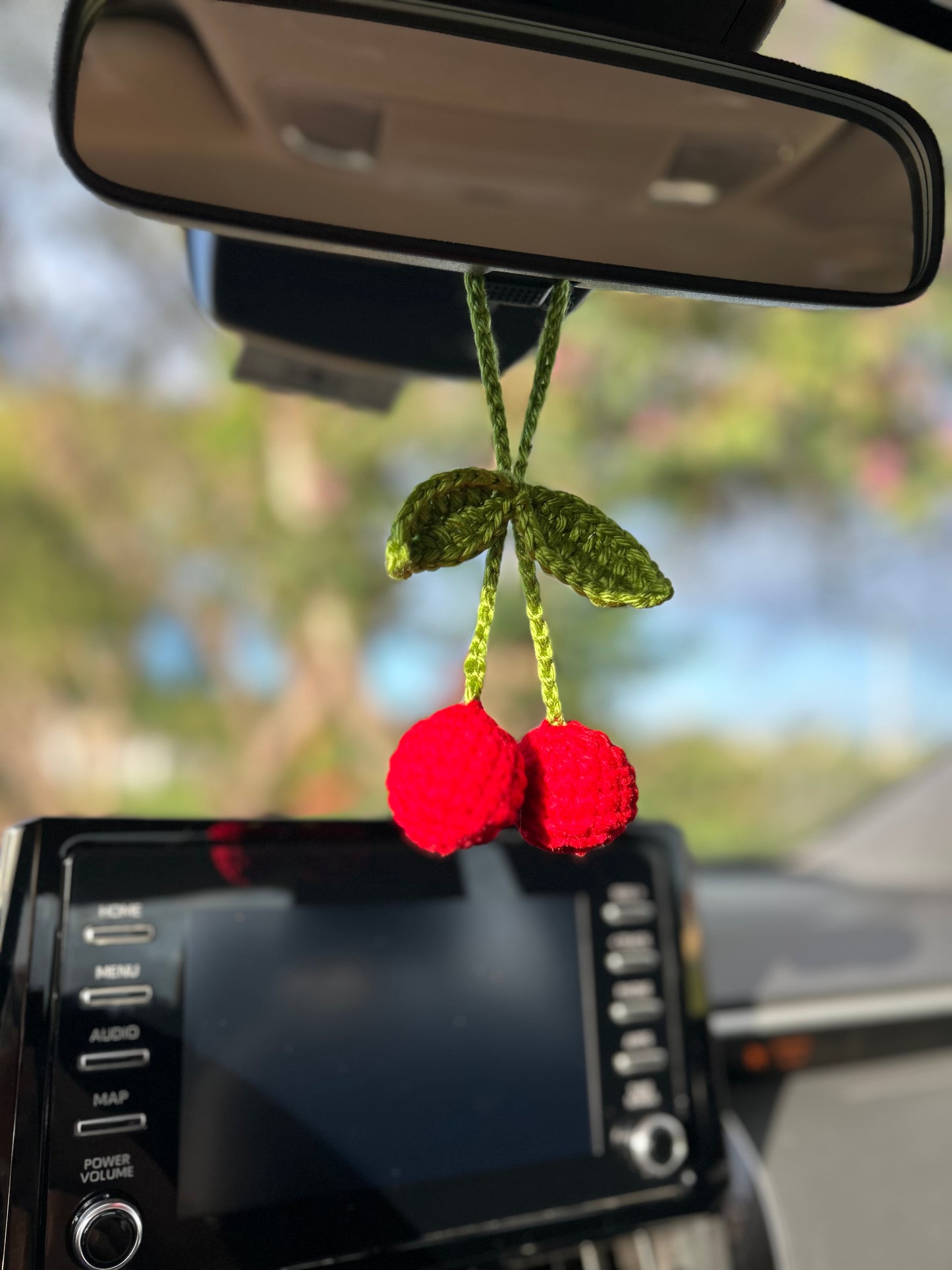 Cherry hanging π
